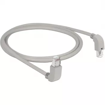 DeLOCK 85871 tīkla kabelis Cat6a S/FTP 1m Pelēks