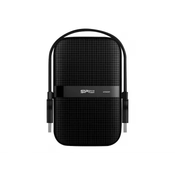 Ārējais cietais disks Silicon Power 2 GB USB 3.2 Armor A60 Melns