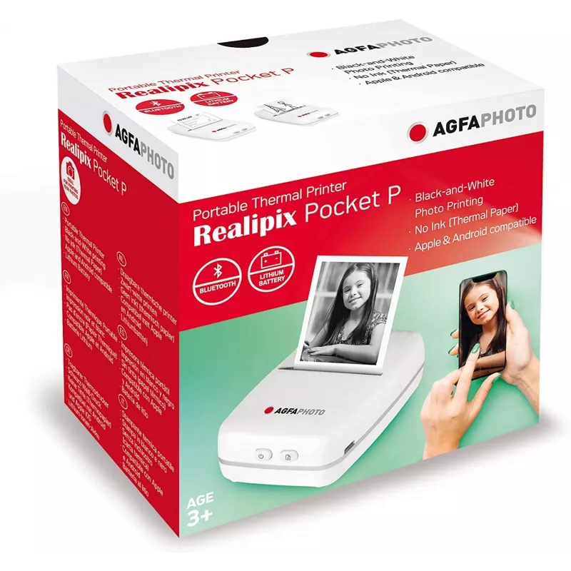 AgfaPhoto Realpix Pocket P Thermal White