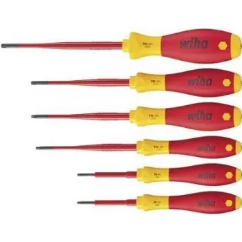 Screwdriveru komplekts wiha 3251TRK6 — 6 daļu VDE izolēti TORX skrūvgrieži