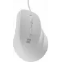 NATEC Crake 2 Pro pele - vertikāla, vadu, USB, optiska, 12800 DPI, balta