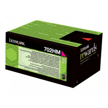 Toneru kasetne Lexmark 702HM Magenta 3000 lapas