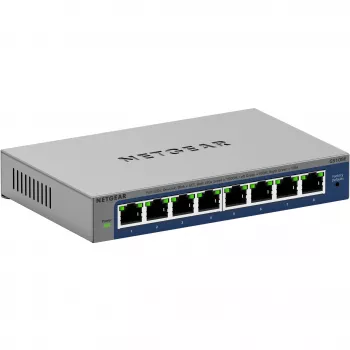 NETGEAR GS108Ev4 8 portu Gigabit Plus slēdzis