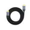 DisplayPort kabelis Unitek C1626GY01-1.5M — 1,5 m, DisplayPort 2.1, Tēviņš-Tēviņš, 360 Hz, 15360×8640, Pelēks