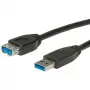 ROLINE USB 3.0 kabelis, tips A-A, ST/BU 1,8m (11.02.8978)