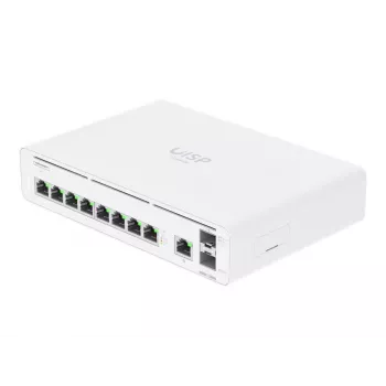 Ubiquiti UISP-Console-EU Vairākfunkciju Kontrolieris Slēdzis Vārteja 2x 10G SFP+ 9x GbE RJ45