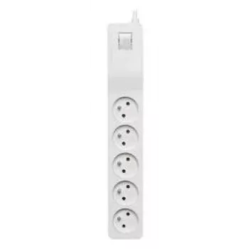 Pārsprieguma aizsargs LESTAR ZX 510 G-A K.:SZ 1,5m Balts 5 kontaktligzdas