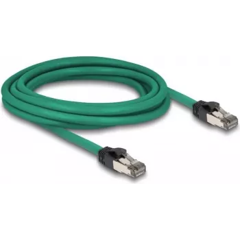 DeLOCK RJ45 kabelis PROFINET SF/UTP 3 m Cat5e Zaļš