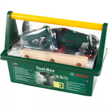 Theo Klein 8520 Bosch Instrumentu Kaste ar Bezvadu Skrūvgriezi