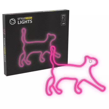 Dekoratīvā neonveida LED gaisma MANTA SNL70PK Style Neon Lights CAT 2 Pink (SNL70PK)