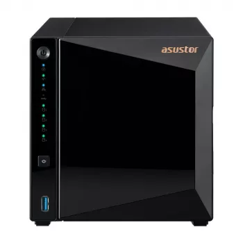Asustor DRIVESTOR 4 Pro Gen2 AS3304T V2 NAS Realtek RTD1619B 2 GB DDR4 ADM Melns