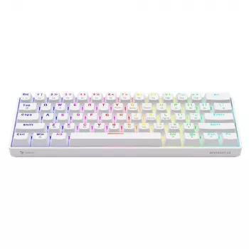 Mehāniskā tastatūra Whiteout X2, Outemu Brown, Hot Swap Savio Savgk-whit
