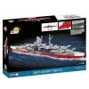 Konstruktors Cobi Kaujas kuģis Tirpitz 593 daļas, mēroga modelis