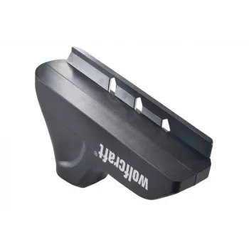 Ēveles nazis Wolfcraft Triple-blade edge planer 4009000 — grafīts, trapecveida asmeņi, piemērots ģipškartonam