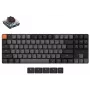 Bezvadu mehāniskā tastatūra Keychron K1X-A3 Ultra-slim RGB fona apgaismojums, bezvadu savienojums, kompakts izkārtojums