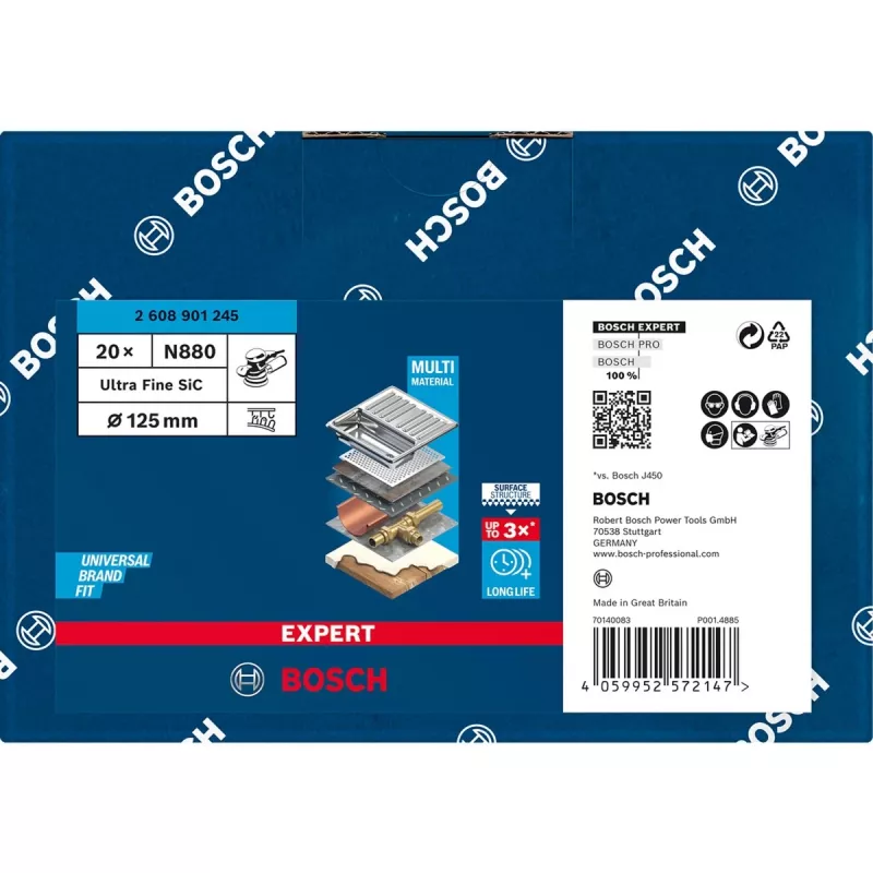 Bosch 2608901245 Pelēks