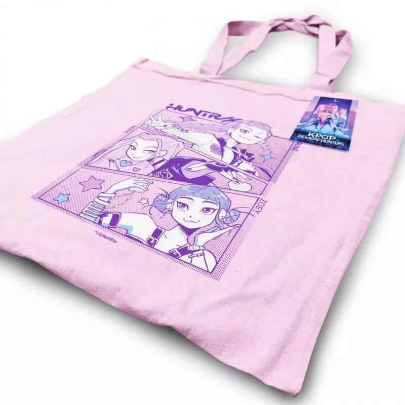 Tote soma rozā K-POP Demon Hunters