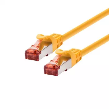 Tīkla kabelis LOGON TCF66F015Y RJ-45 Cat6a 1,5 m Dzeltens