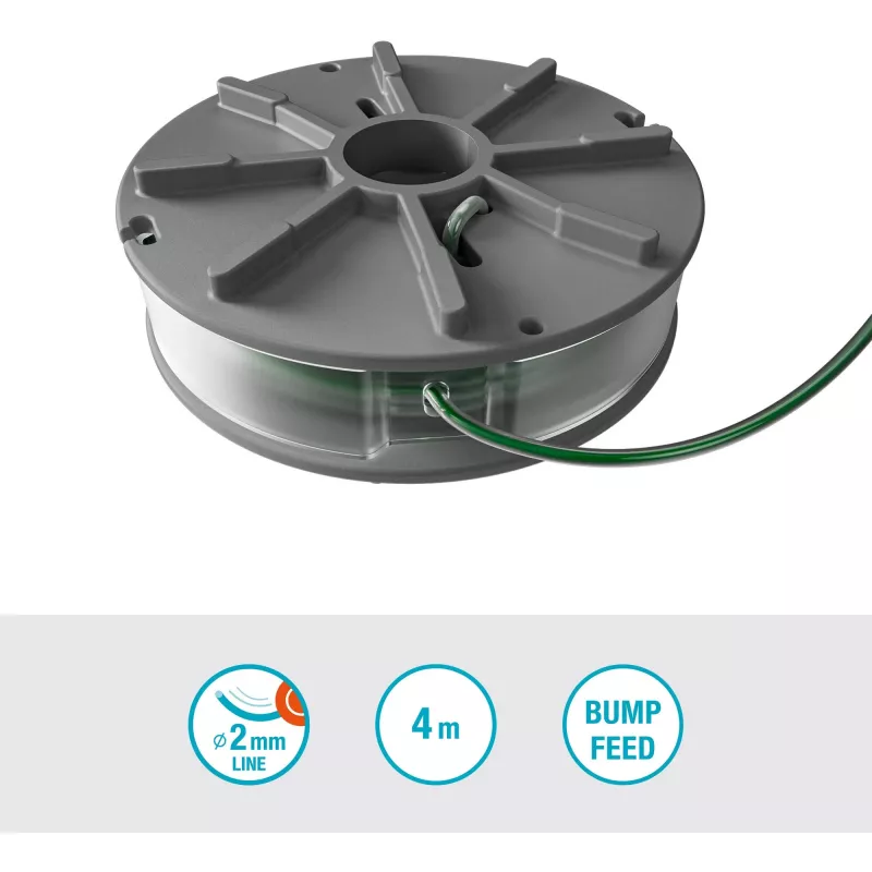 Trimmera spole Gardena 5411-20 zaļi pelēka ABS neilons 60 mm