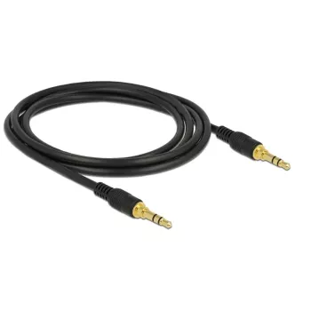Audio kabelis 3.5 mm DeLOCK 85549 2 m Melns