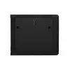 Sienas stiprinājuma statīvs LANBERG 9U 19 collu WF01-6609-10B, 600×600×507 mm, 60 kg, IP20, melns
