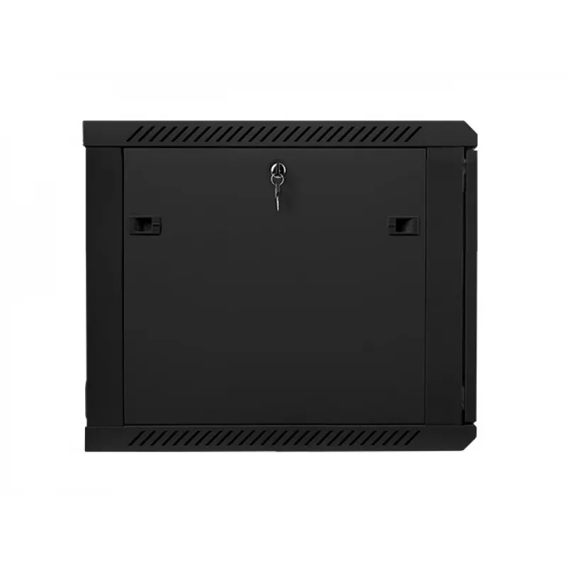Sienas stiprinājuma statīvs LANBERG 9U 19 collu WF01-6609-10B, 600×600×507 mm, 60 kg, IP20, melns