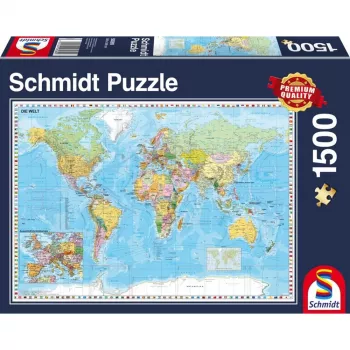 Puzle Schmidt Spiele 58289 1500 gab. Kartes