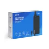 SAVIO ZA-01 iekštelpu maiņstrāvas lādētājs, 65W USB-C PD 3.0, 100–240V ieeja, viens ports, melns