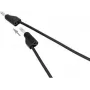 VOLTCRAFT Testvads [Spraudnis 4 mm - Spraudnis 4 mm] 0.5 m Melns MSB-300 (MSB-300-0.5-SW)