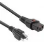 Strāvas vads ACT USA spraudnis - C13 IEC Lock melns 2 m PC1063 120V 10A