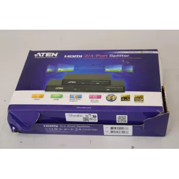HDMI sadalītājs Incase 4-Port HDMI Splitter Aten VS184A 4K – 4 izejas, 4K atbalsts