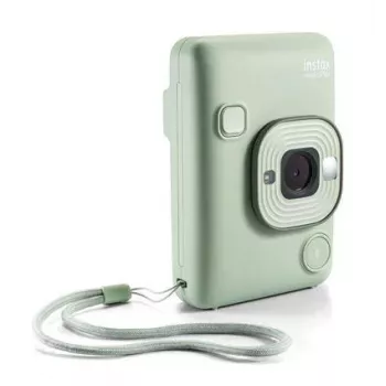 Fujifilm Instax mini LiPlay hibrīdā momentkamera (Matcha Green, 2560 x 1920 pikseļi, 86 x 54 mm)