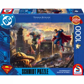 Thomas Kinkade Studios: DC Superman - Man of Steel, Puzle 1000 gabali