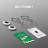 4smarts SkyTag Lucid 2-pack — Bluetooth GPS izsekotājs, balts