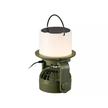 Tracer 47808 Saules kempinga lampa ar ventilatoru