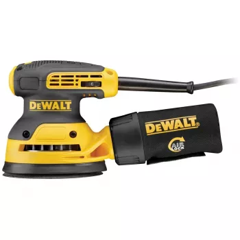 Orbītas slīpmašīna DeWalt DWE6423-QS, 280 W, 8000–12000 OPM, 2.6 mm orbīta, 1.28 kg