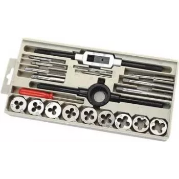 Vītņgriežu komplekts c.k tools T4032 — metriskie vītņgrieži, 21 gab.