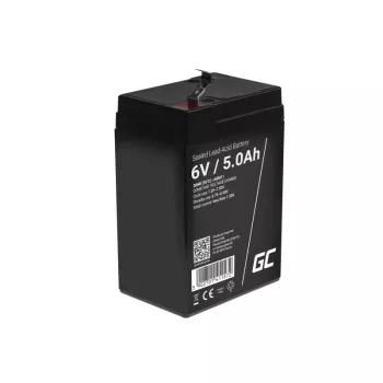 Green Cell AGM11 UPS akumulators 6 V 5 Ah (AGM, VRLA) 70×100×47 mm, 780 g