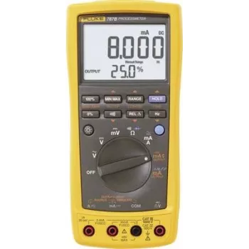 Fluke 787B digitālais rokas multimetrs ar procesa strāvas izeju, CAT III 1000 V, CAT IV 600 V, 30000 skaitījumu (4777186)