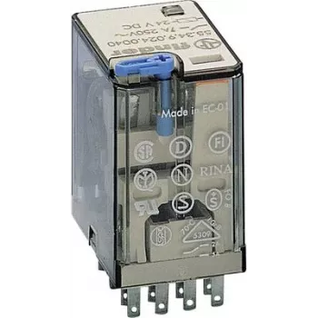 Miniatūrs industriālais spraudņa relejs FINDER 55.34.9.024.0070 (553490240070)