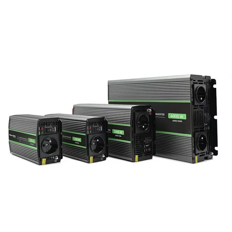 Qoltec Monolith automobiļa invertors 4000 W Melns