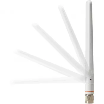 Cisco divjosabu dipola antena 2.4 GHz 2 dBi / 5 GHz 4 dBi balta RP-TNC