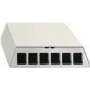 Patch panel Rutenbeck PP-UM A-6 Ap rw 6 porti tīri balts