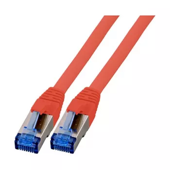 EFB-Elektronik RJ45 savienojuma kabelis Cat.6A S/FTP TPECat.7 superflex sarkans 5m