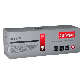 Activejet ATH-12N Tonera kasetne (HP 12A Q2612A, Canon FX-10, Canon CRG-703; Supreme; 2300 lpp; melna)