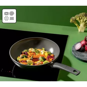 Wok panna Tefal Renewal C4261943 28 cm nelipīgs
