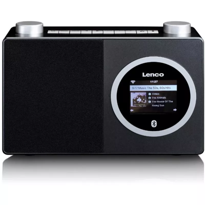 Lenco DIR-70 tīkla audio atskaņotājs, 3 W (kopā), melns (DIR-70BK)