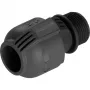 Savienotājs sprinkleru sistēmai 25mm > 1, melns/pelēks