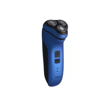 Blaupunkt MSR401 Vīriešu rotācijas skuveklis ar trimmeri, melns - zils