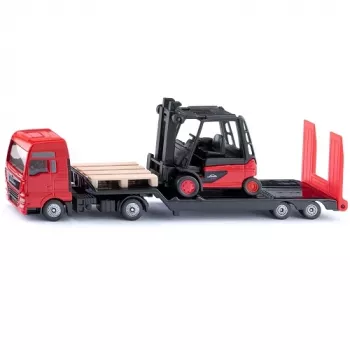 Siku 1763 MAN kravas auto ar Linde autoiekrāvēju 1:87
